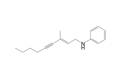 (3-Methylnon-2-en-4-ynyl)phenylamine