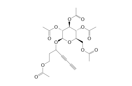 HEPTA-4,6-DIYNE-1,3-DIOL-3-O-BETA-D-GLUCOPYRANOSIDE-PENTAACETATE