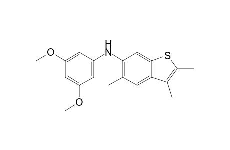 6-(3,5-Dimethoxyphenyl)amino-2,3,5-trimethylbenzo[b]thiophene