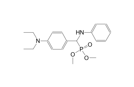 dimethyl anilino[4-(diethylamino)phenyl]methylphosphonate