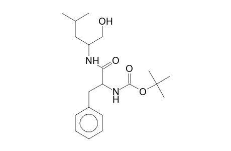 tert-Butyl 1-benzyl-2-([1-(hydroxymethyl)-3-methylbutyl]amino)-2-oxoethylcarbamate