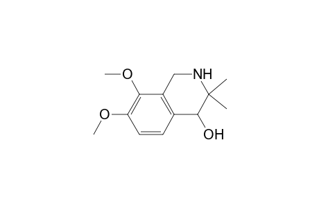 4-Isoquinolinol, 1,2,3,4-tetrahydro-7,8-dimethoxy-3,3-dimethyl-