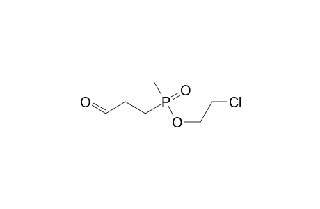 3-[2-Chloroethoxy(methyl)phosphoryl]propanal