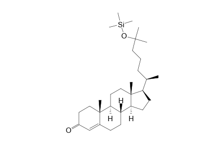 25-Trimethylsilyloxy-4-cholesten-3-one