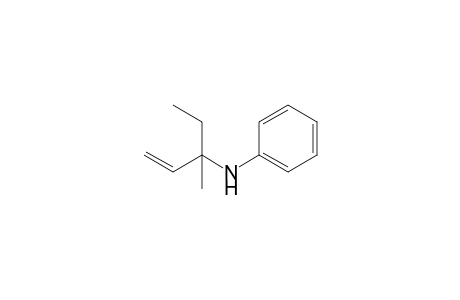 N-(2-Ethyl-but-3-en-2-yl)aniline