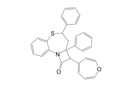 2-AZA-4-PHENOXY-5,7-DIPHENYL-8-THIATRICYCLO-[7.4.0.0(2,5)]-TRIDECA-DELTA(1,9),10,12-TRIEN-3-ONE