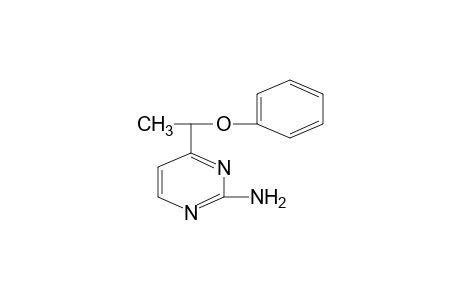 2-AMINO-4-(1-PHENOXYETHYL)PYRIMIDINE