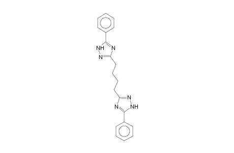 5-Phenyl-3-[4-(5-phenyl-1H-1,2,4-triazol-3-yl)butyl]-1H-1,2,4-triazole