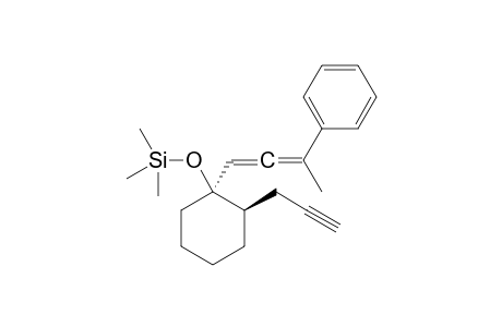 trans-(3-Phenylbuta-1,2-dienyl)-2-prop-2-ynylcyclohexanoltrimethylsilylether