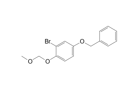 5-Benzyloxy-2-methoxymethoxybromobenzene