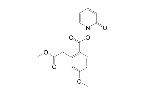 4-METHOXY-2-METHOXYCARBONYLMETHYLBENZOIC-ACID-2-OXO-1,2-DIHYDROPYRIDIN-1-YL-ESTER