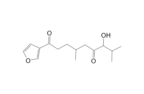 1,6-Nonanedione, 4,8-dimethyl-1-(3-furyl)-7-hydroxy-