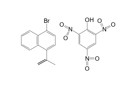 1-bromo-4-isopropenylnaphthalene, monopicrate
