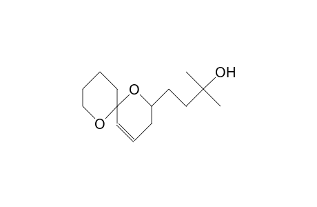 4-(1,7-Dioxa-spiro[5.5]undec-4-en-2-yl)-2-methyl-butan-2-ol