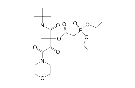1-(TERT.-BUTYLAMINO)-2-METHYL-4-MORPHOLINO-1,3,4-TRIOXO-BUTAN-2-YL-2-(DIETHOXYPHOSPHORYL)-ACETATE