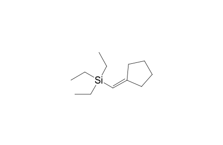 (Cyclopentylidenemethyl)triethylsilane