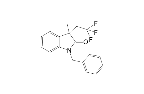 1-Benzyl-3-methyl-3-(2,2,2-trifluoroethyl)indolin-2-one