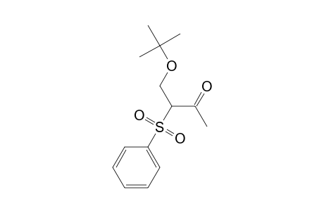 3-(benzenesulfonyl)-4-tert-butoxy-butan-2-one