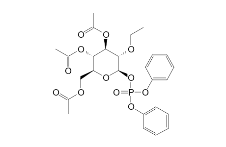 DIPHENYL-3,4,6-TRI-O-ACETYL-2-O-ETHYL-BETA-D-GLUCOPYRANOSYL-PHOSPHATE