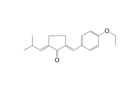 cyclopentanone, 2-[(4-ethoxyphenyl)methylene]-5-(2-methylpropylidene)-, (2E,5E)-