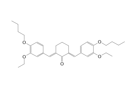 (2E,6E)-2,6-bis(4-butoxy-3-ethoxybenzylidene)cyclohexanone