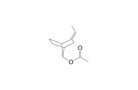 Z-2-ETHYLIDENEBICYCLO[2.2.1]HEPTAN-SYN-7-OL, ACETATE