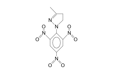 1-(2,4,6-Trinitro-phenyl)-3-methyl-2-pyrazoline