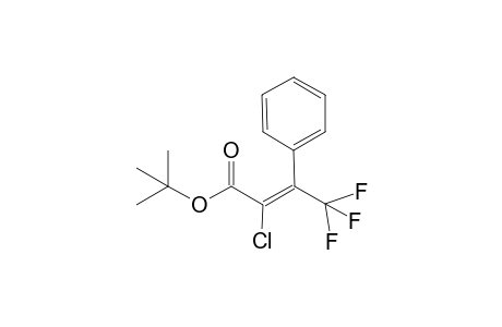 (E) and (Z)-tert-Butyl 2-chloro-4,4,4-trifluoro-3-phenylbut-2-enoate