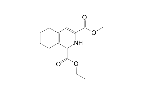 Ethyl(1) methyl(3) 1,2,5,6,7,8-hexahydroisoquinoline-1,3-diarboxylate