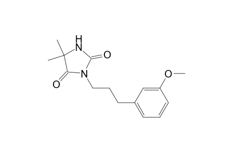 3-[3-(3-methoxyphenyl)propyl]-5,5-dimethyl-hydantoin