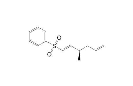 [(1E,3R)-3-methylhexa-1,5-dienyl]sulfonylbenzene