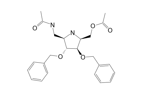 1-O-ACETYL-6-N-ACETYLAMINO-3,4-DI-O-BENZYL-2,5-IMINO-2,5,6-TRIDEOXY-D-GLUCITOL