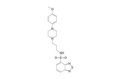 2,1,3-benzothiadiazole-4-sulfonamide, N-[3-[4-(4-methoxyphenyl)-1-piperazinyl]propyl]-