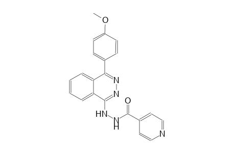 N'-[4-(4-methoxyphenyl)-1-phthalazinyl]isonicotinohydrazide