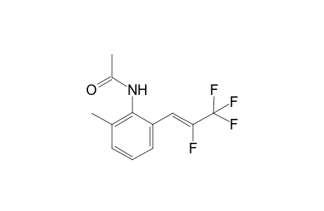 (Z)-N-(2-methyl-6-(2,3,3,3-tetrafluoroprop-1-en-1-yl)phenyl)acetamide