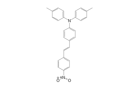 Benzenamine, 4-methyl-N-(4-methylphenyl)-N-[4-[2-(4-nitrophenyl)ethenyl]phenyl]-