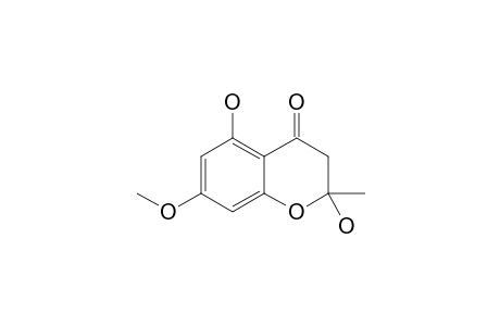 2,5-Dihydroxy-7-methoxy-2-methyl-chroman-4-one
