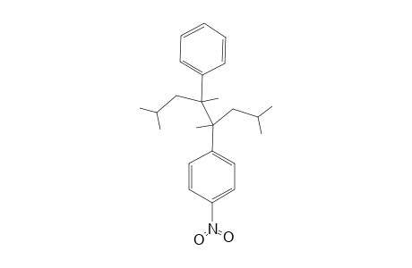 erythro-2,4,5,7-Tetramethyl-4-(4'-nitrophenyl)-5-phenyloctane