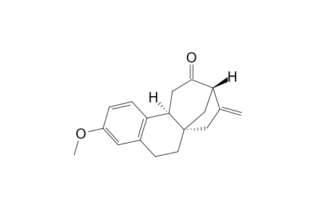 (6aR,9S,11aS)-3-methoxy-8-methylene-5,6,8,9,11,11a-hexahydro-6a,9-methanocyclohepta[a]naphthalen-10(7H)-one