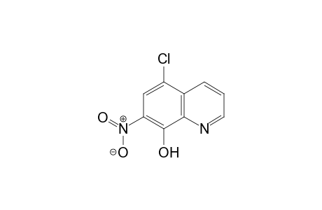 8-Quinolinol, 5-chloro-7-nitro-