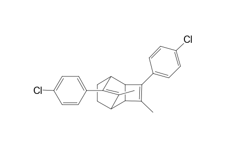 7,10-Dimethyl-8,9-Di(p-chlorophenyl)tricyclo[4.2.0.2(2,5)]deca-7,9-diene