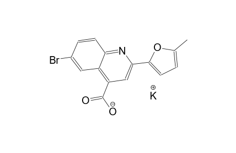 potassium 6-bromo-2-(5-methyl-2-furyl)-4-quinolinecarboxylate