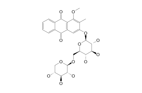 RUBIADIN-1-METHYLETHER-3-O-BETA-PRIMEVEROSIDE