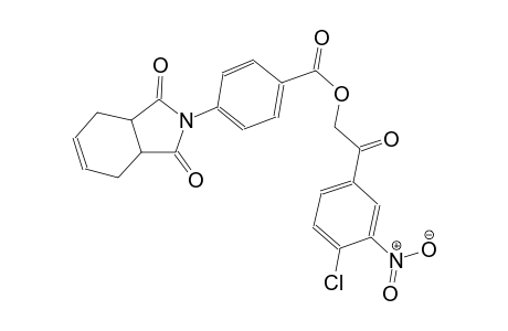 benzoic acid, 4-(1,3,3a,4,7,7a-hexahydro-1,3-dioxo-2H-isoindol-2-yl)-, 2-(4-chloro-3-nitrophenyl)-2-oxoethyl ester