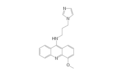 N-(3-(1H-imidazol-1-yl)propyl)-4-methoxyacridin-9-amine