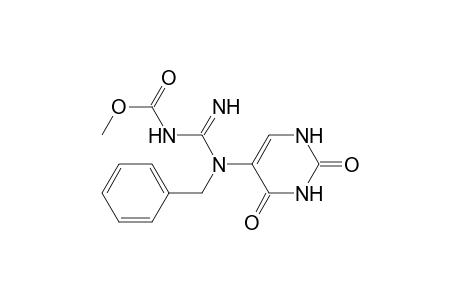 5-[1-[3-(methoxycarbonyl)-N-benzylguanidino]]uracil