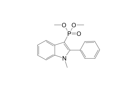 Dimethyl 2-phenyl-N-methylindolyl-3-phosphonate