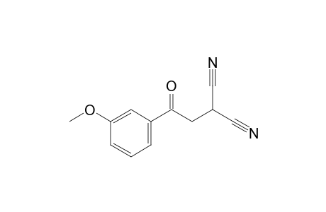 2-(2-(3-methoxyphenyl)-2-oxoethyl)malononitrile