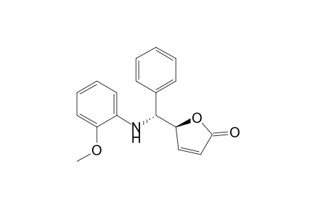 (S)-5-((R)-(2-Methoxyphenylamino)phenylmethyl)-furan-2(5H)-one