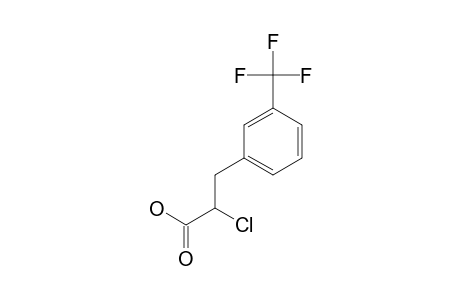 alpha-chloro-m-(trifluoromethyl)hydrocinnamic acid